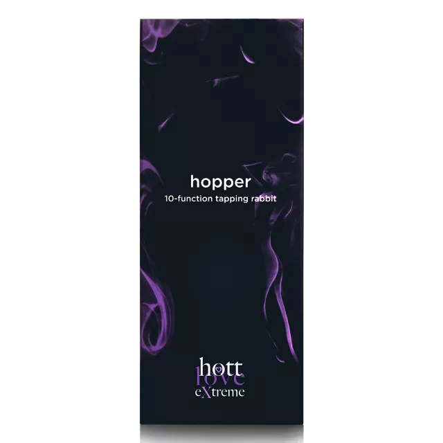 Hopper Tapping Rabbit Vibrator - Hott Love Extreme at Spencer's