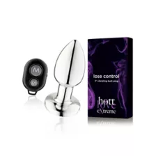Lose Control Rechargeable Vibrating Butt Plug 3 Inch - Hott Love Extreme at Spencer's
