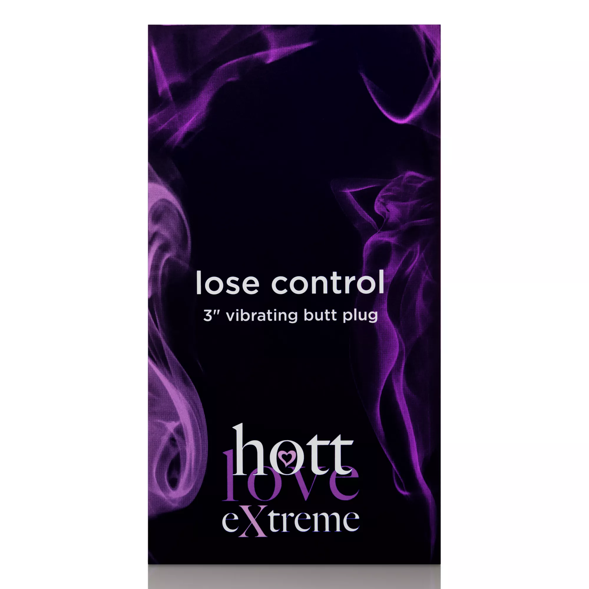 Lose Control Rechargeable Vibrating Butt Plug 3 Inch - Hott Love Extreme at Spencer's