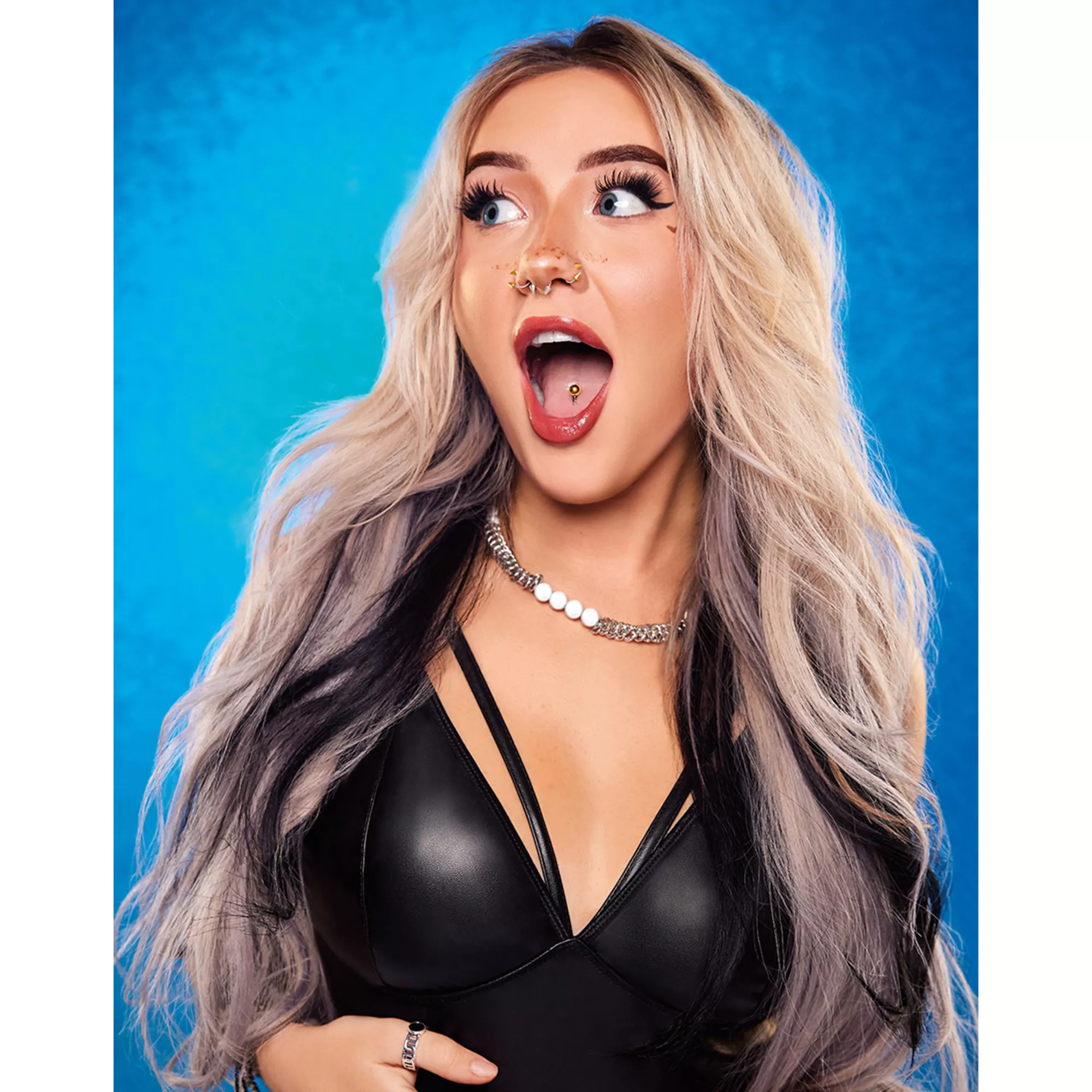 Kayla Malecc Multi-Pack Silver-Tone Titanium Horseshoe Rings with Extra Ends - 3 Pack at Spencer's