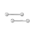 Kayla Malecc Multi-Pack Titanium Barbells with Silvertone Ends 2 Pack - 14 Gauge at Spencer's