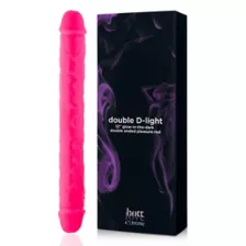 Hott Love Extreme Glow in the Dark Double D-Light Double-Ended Dildo at Spencer's