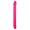 Hott Love Extreme Glow in the Dark Double D-Light Double-Ended Dildo at Spencer's