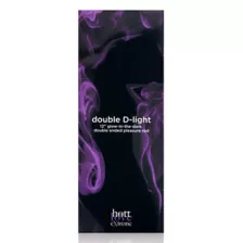 Hott Love Extreme Glow in the Dark Double D-Light Double-Ended Dildo at Spencer's