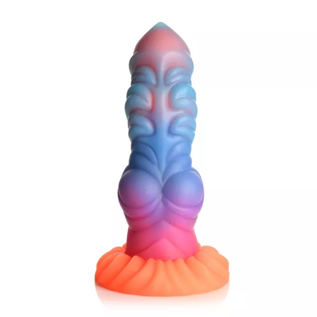 Creature Cocks Alien Invader Glow in the Dark Dildo at Spencer's