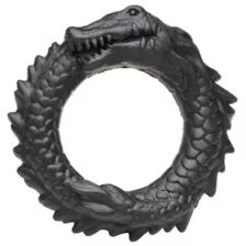 Creature Cocks Black Caiman Cock Ring at Spencer's