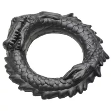 Creature Cocks Black Caiman Cock Ring at Spencer's
