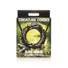 Creature Cocks Black Caiman Cock Ring at Spencer's