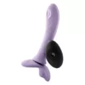 Control 8-Function Dual Vibrating Strap-On Set – Phluid at Spencer's