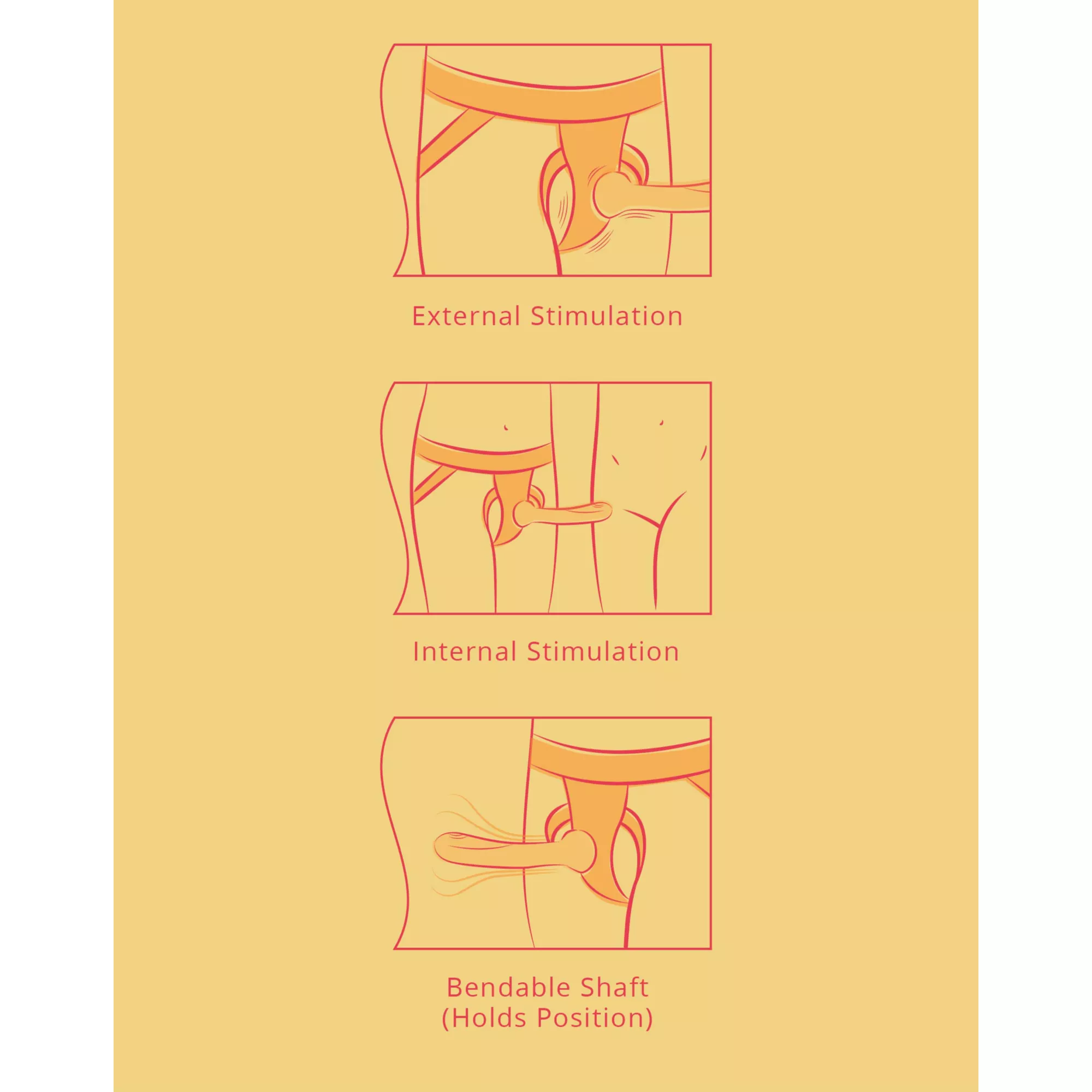 Control 8-Function Dual Vibrating Strap-On Set – Phluid at Spencer's
