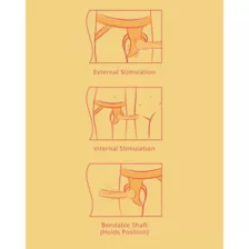 Control 8-Function Dual Vibrating Strap-On Set – Phluid at Spencer's