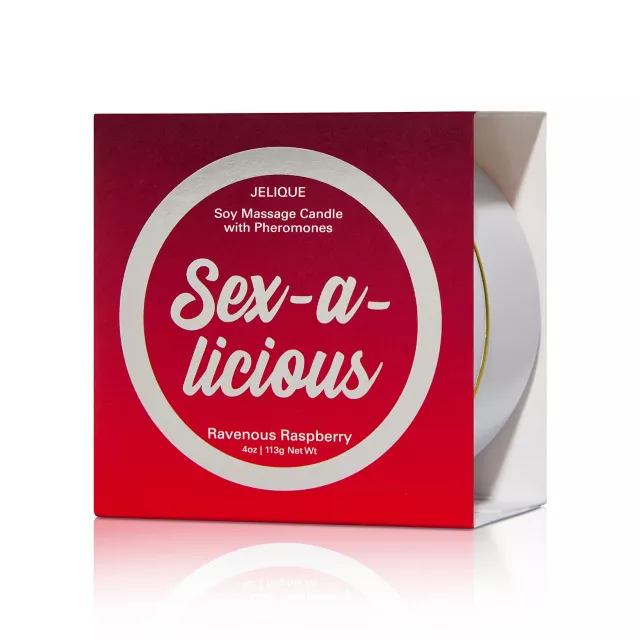 Sex-a-licious Pheromone Massage Candle - Jelique at Spencer's