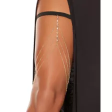 Basic Gold Leg Chain at Spencer's