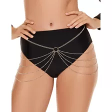 Layered Silver Waist Chain at Spencer's