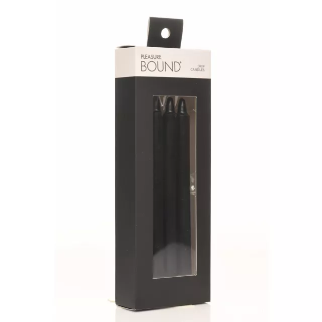 Multi-Pack Pleasure Bound Dark Drippers Fetish Drip Candles - 3 Pack at Spencer's