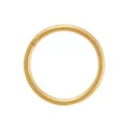 Gold-Plated Titanium Hinged Hoop Ring at Spencer's