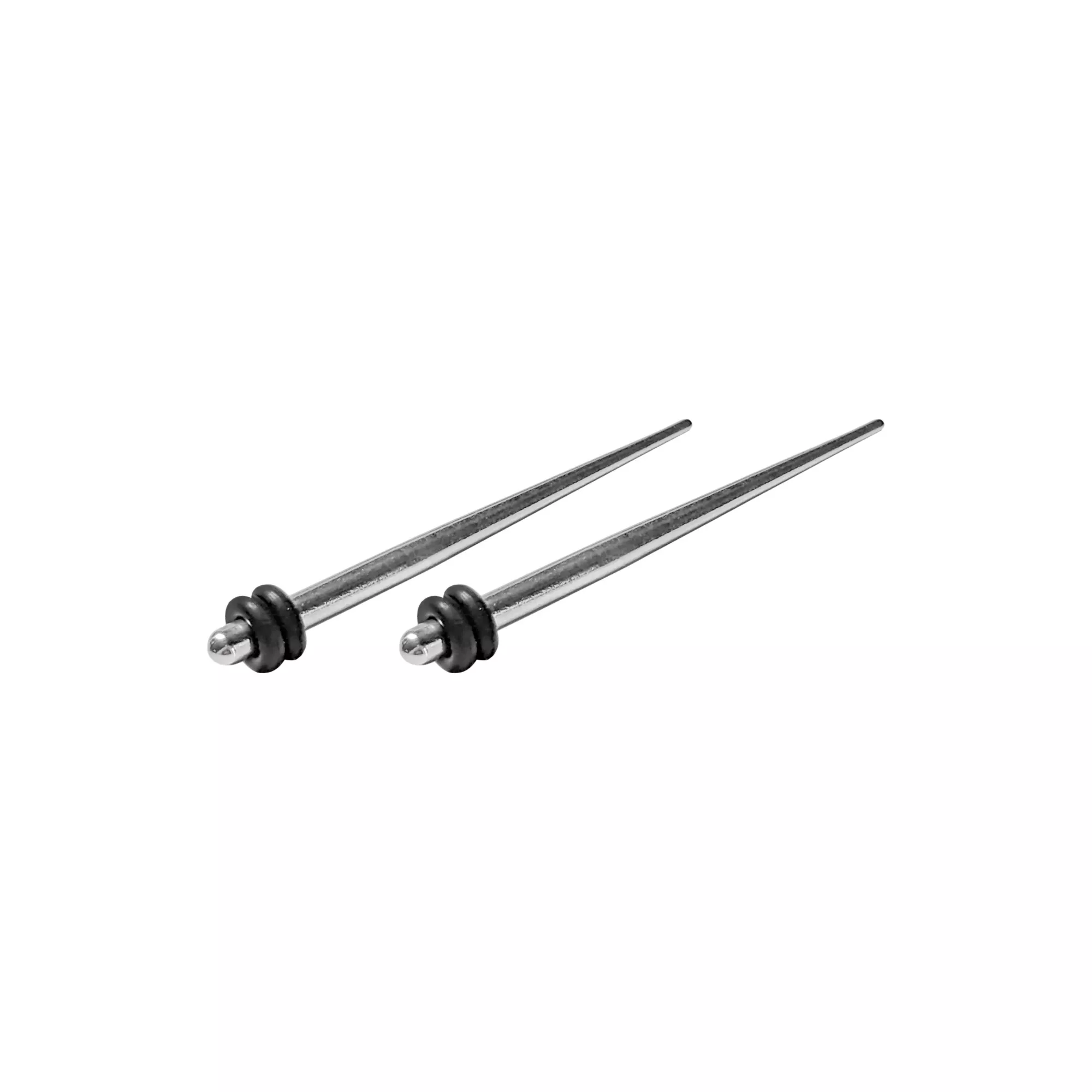 Silvertone Tapers - 1 Pair at Spencer's