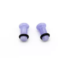 Blue Agate Stone Plugs at Spencer's