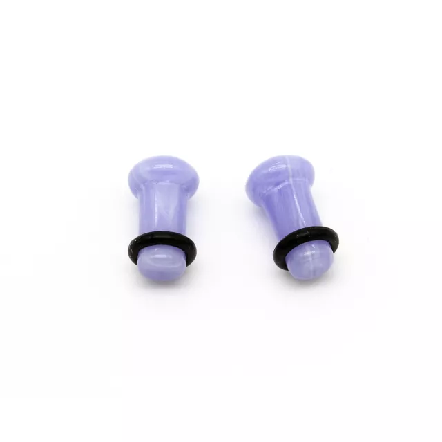 Blue Agate Stone Plugs at Spencer's