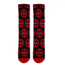 Deadpool Crew Socks 3 Pack at Spencer's