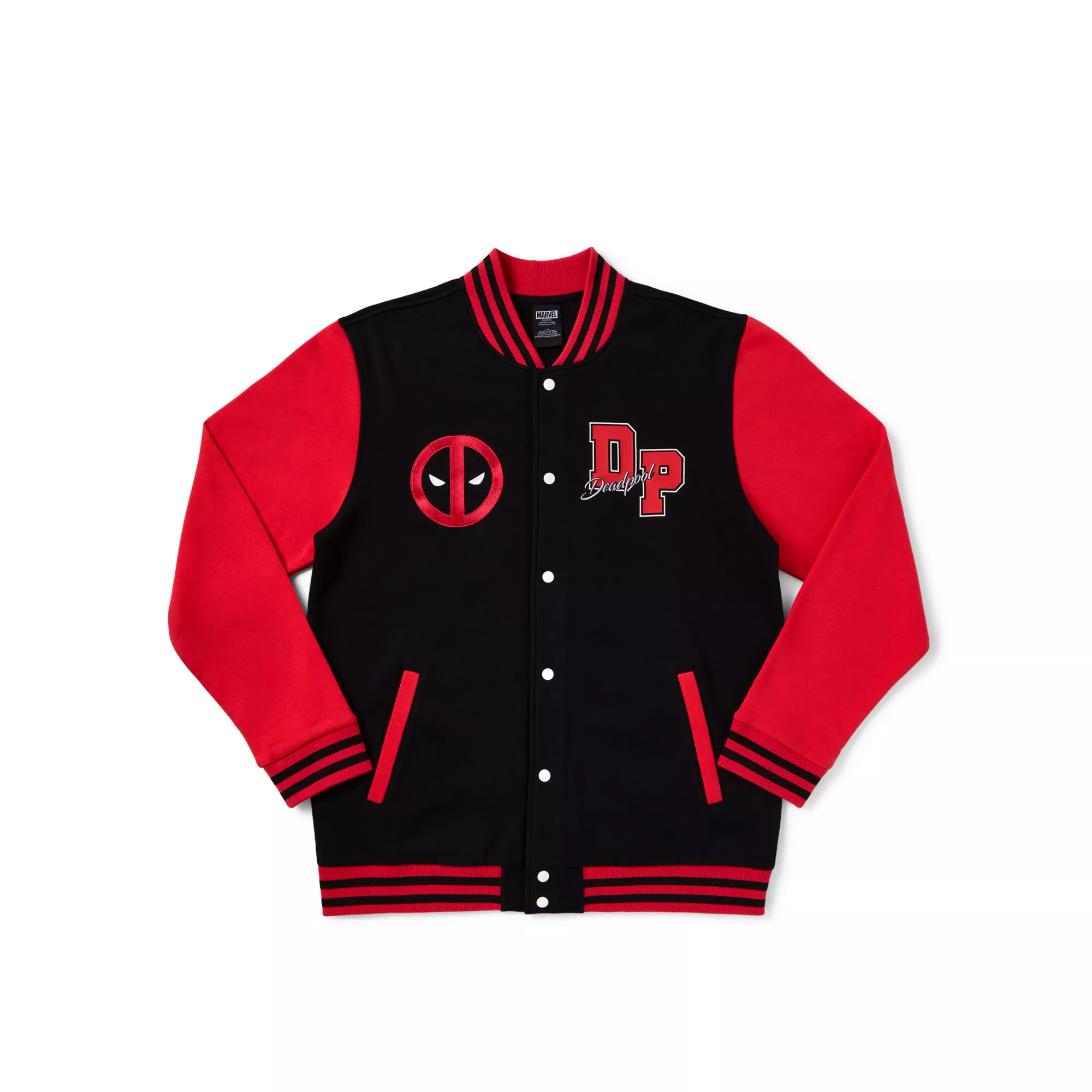 Deadpool Varsity Jacket - Marvel at Spencer's