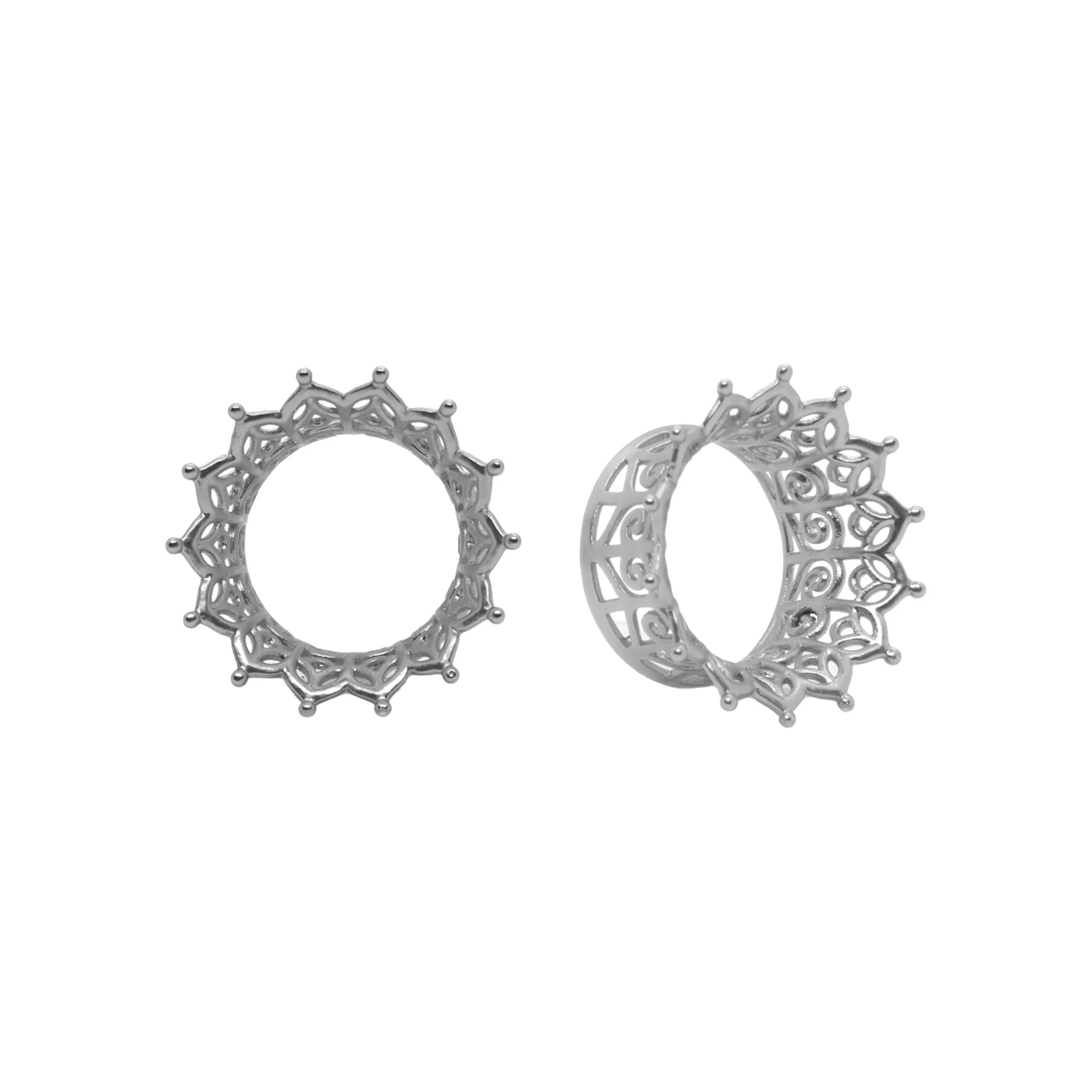 Floral Single Flare Tunnels