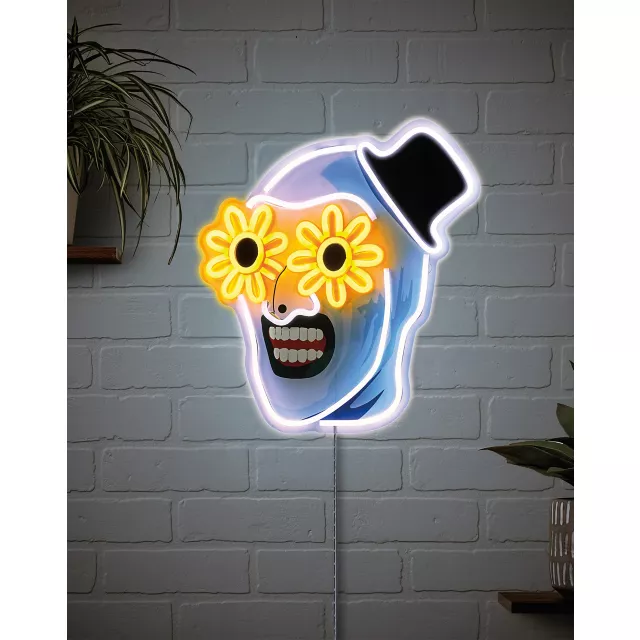 Art the Clown Neon LED Sign - Terrifier at Spencer's