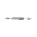 Titanium Drill Spike Industrial Barbell - 14 Gauge at Spencer's