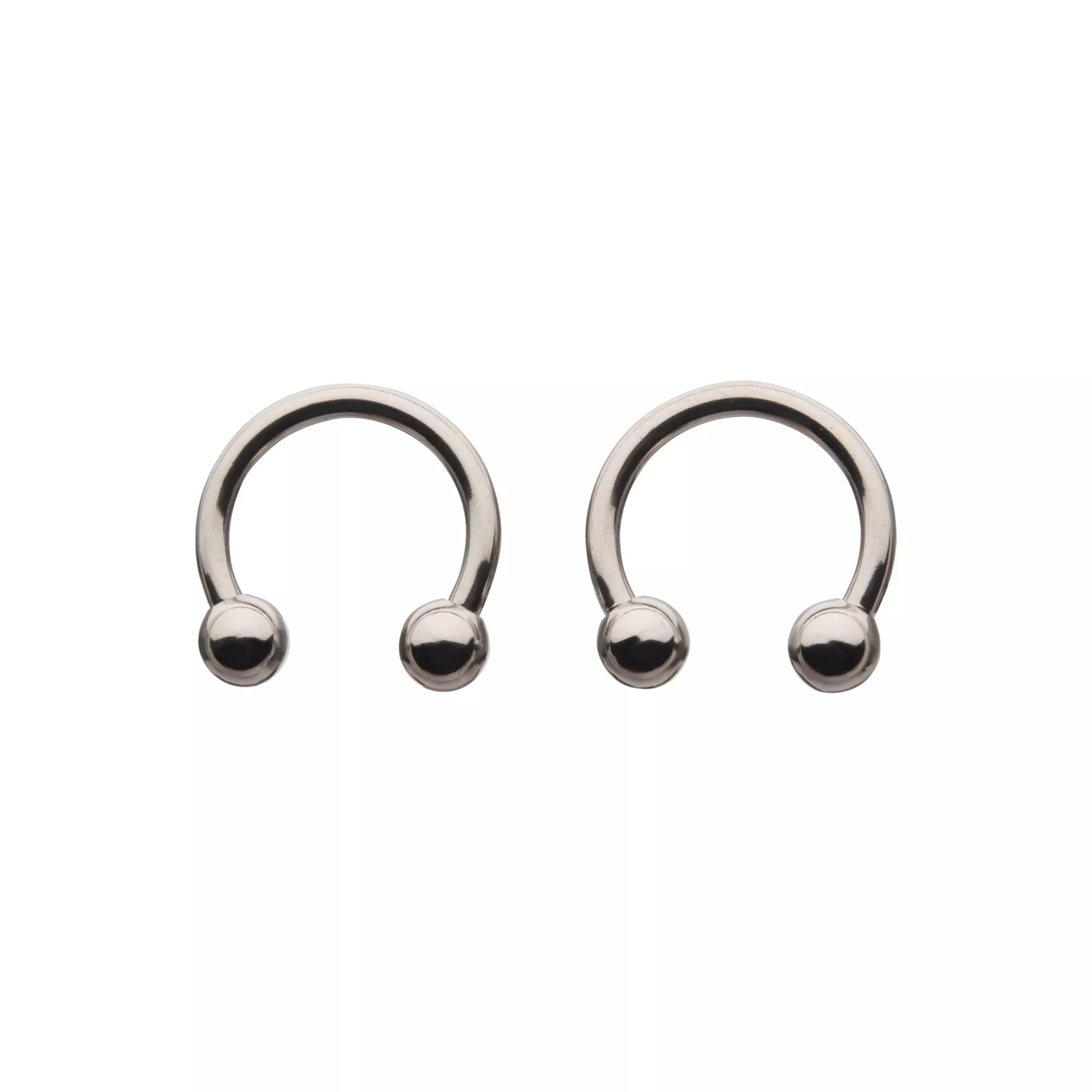 Silver-Plated Horseshoe Rings at Spencer's