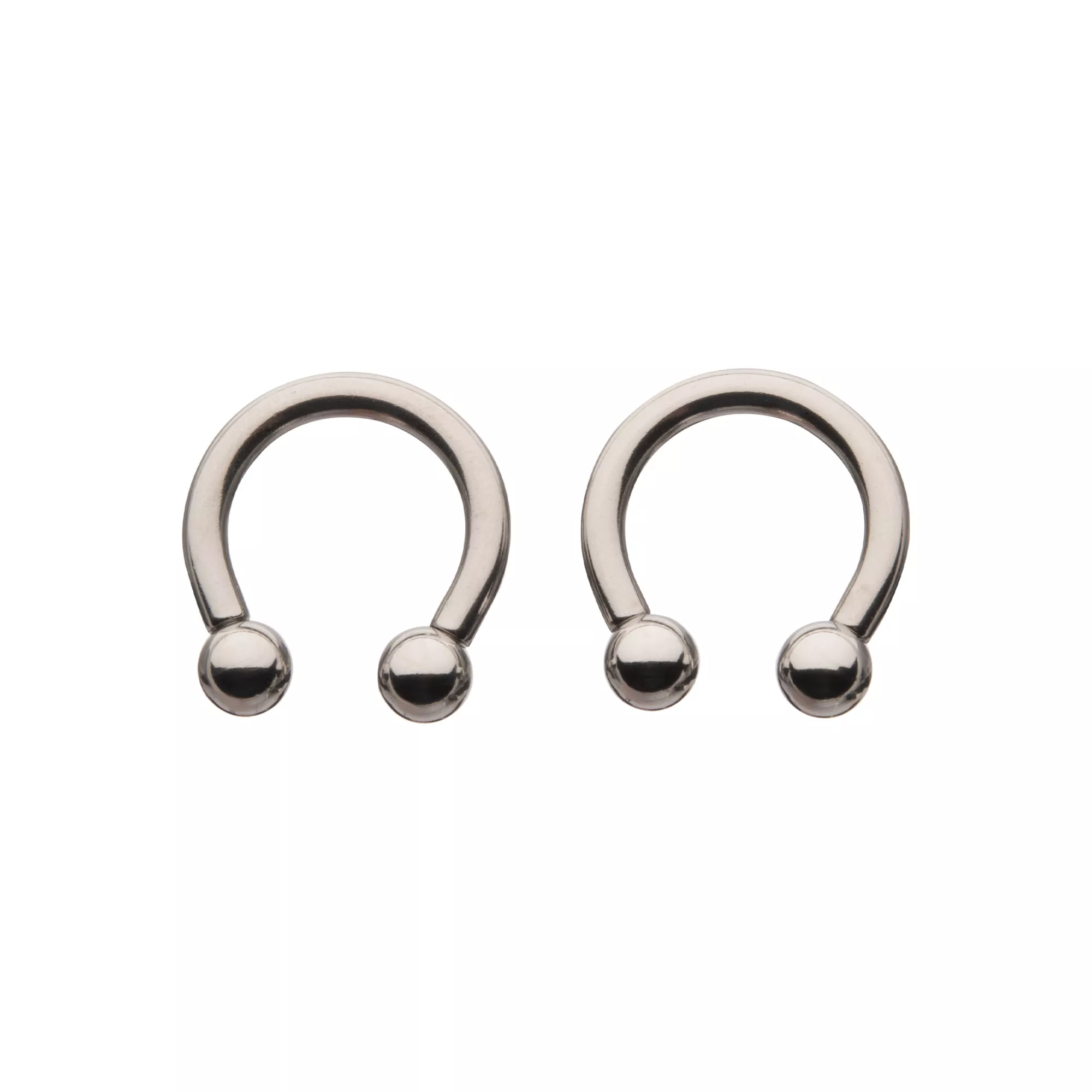 Silver-Plated Horseshoe Rings at Spencer's