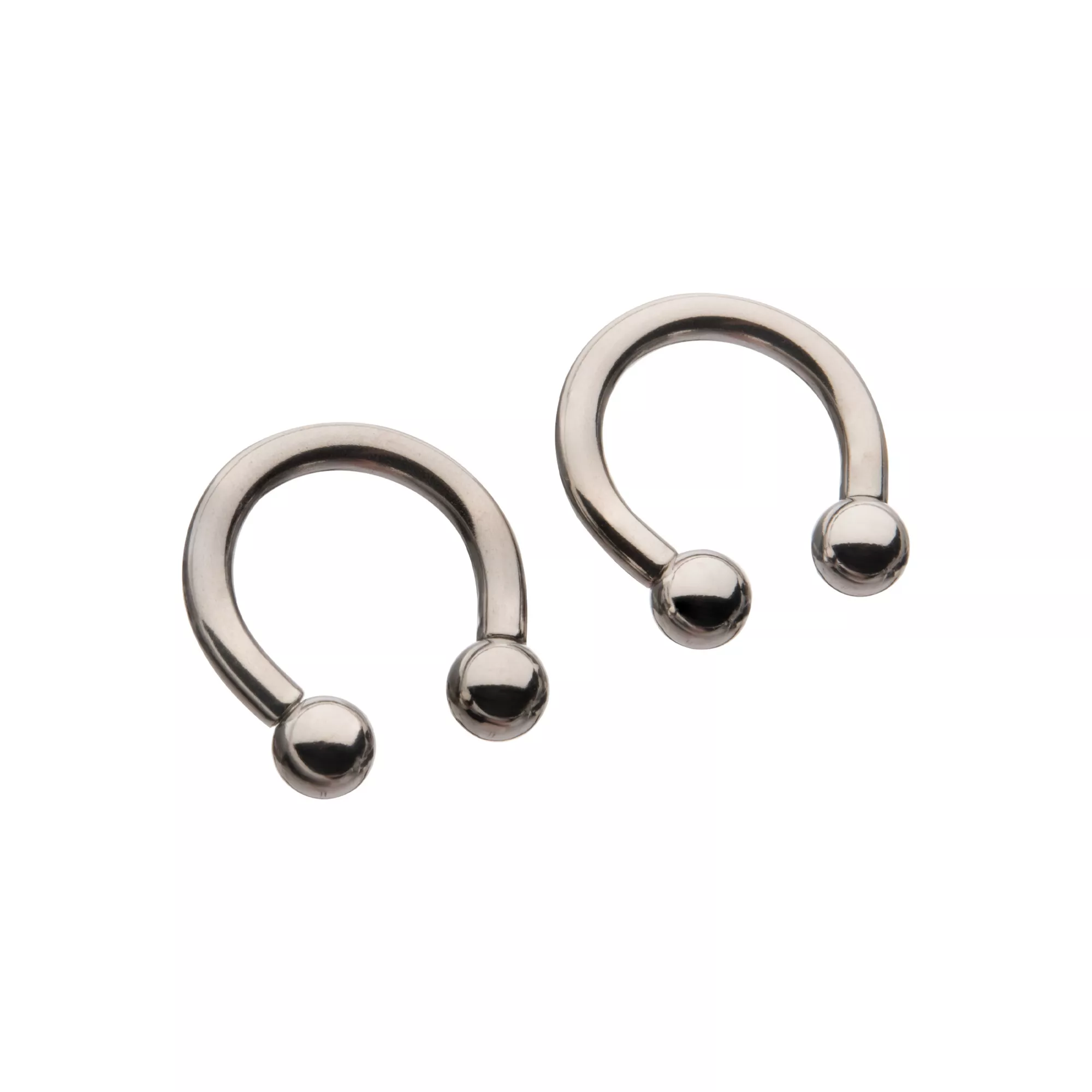 Silver-Plated Horseshoe Rings at Spencer's