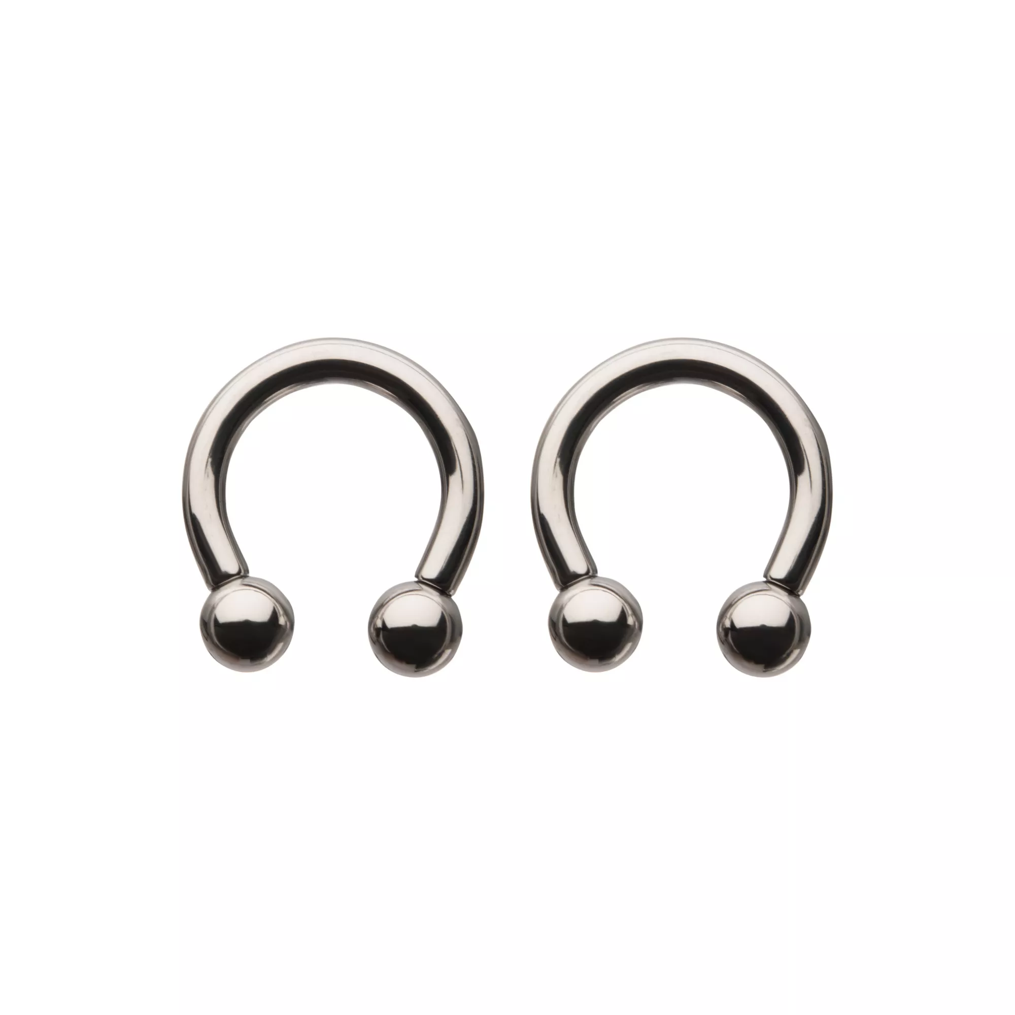 Silver-Plated Horseshoe Rings at Spencer's