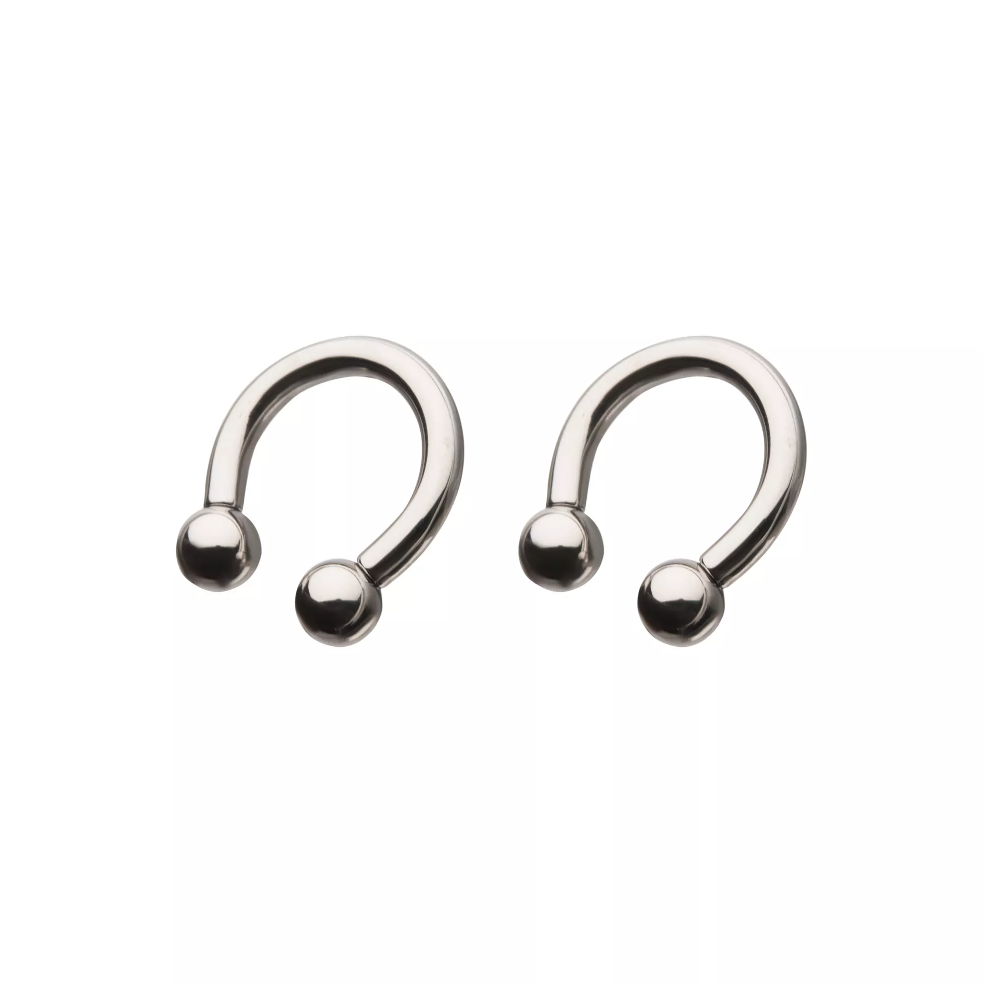 Silver-Plated Horseshoe Rings at Spencer's