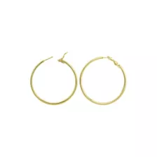Goldtone Thin Hoop Earrings at Spencer's