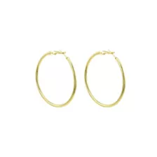 Goldtone Thin Hoop Earrings at Spencer's