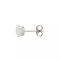Multi-Pack CZ Silverplated Star Hoop and Stud Earrings  - 6 Pack at Spencer's