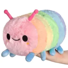 Mini Squishable Rainbow Caterpillar Plush at Spencer's