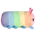 Mini Squishable Rainbow Caterpillar Plush at Spencer's