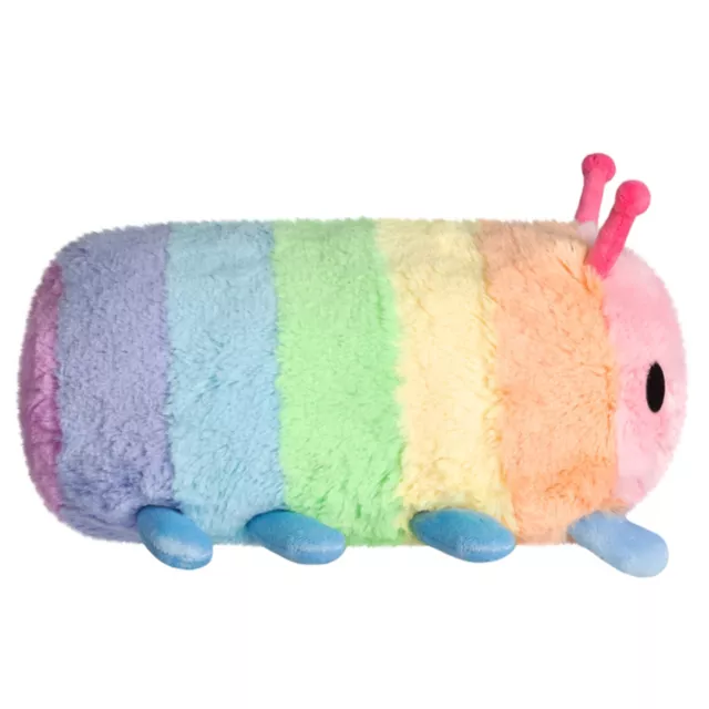Mini Squishable Rainbow Caterpillar Plush at Spencer's