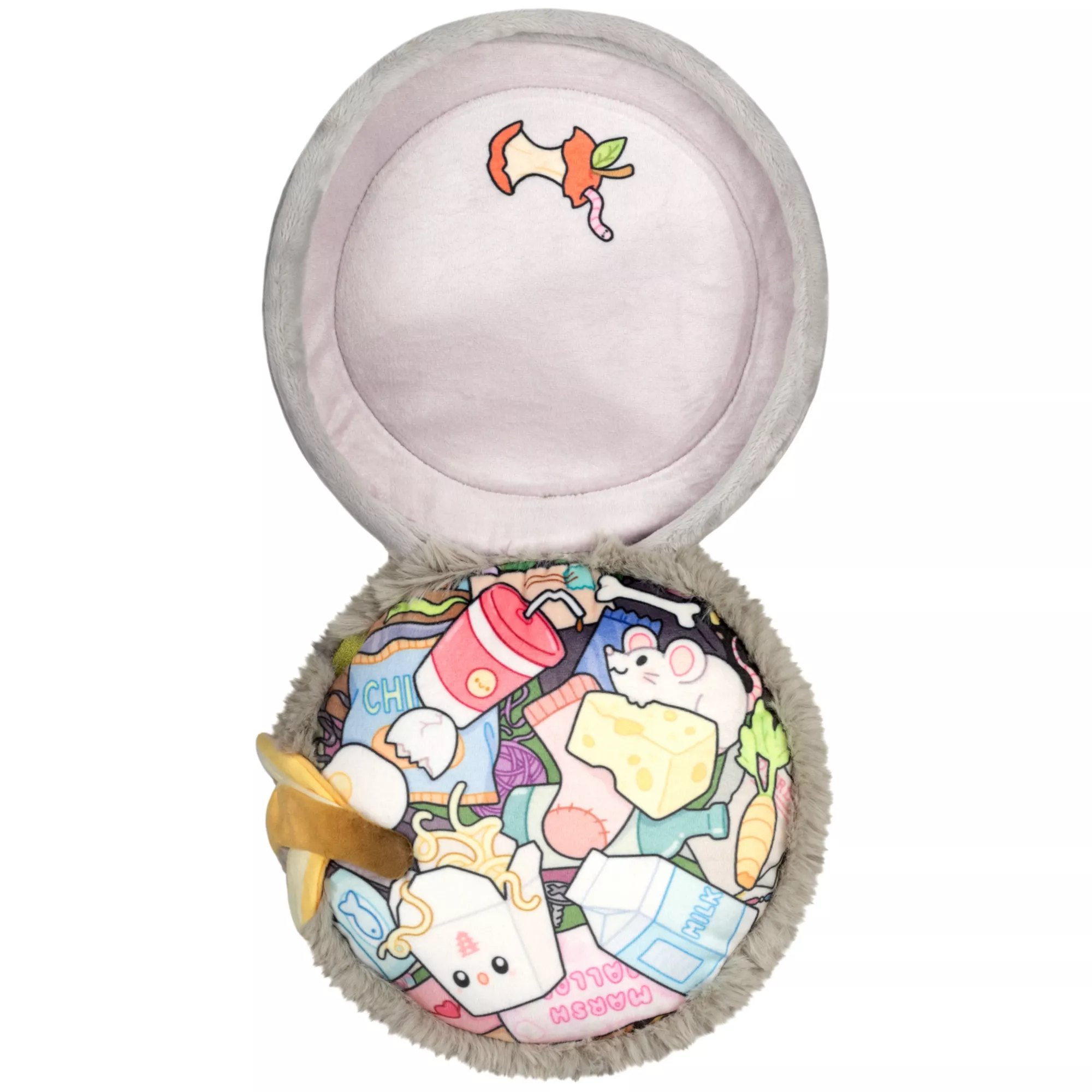 Mini Squishable Trash Can Plush at Spencer's