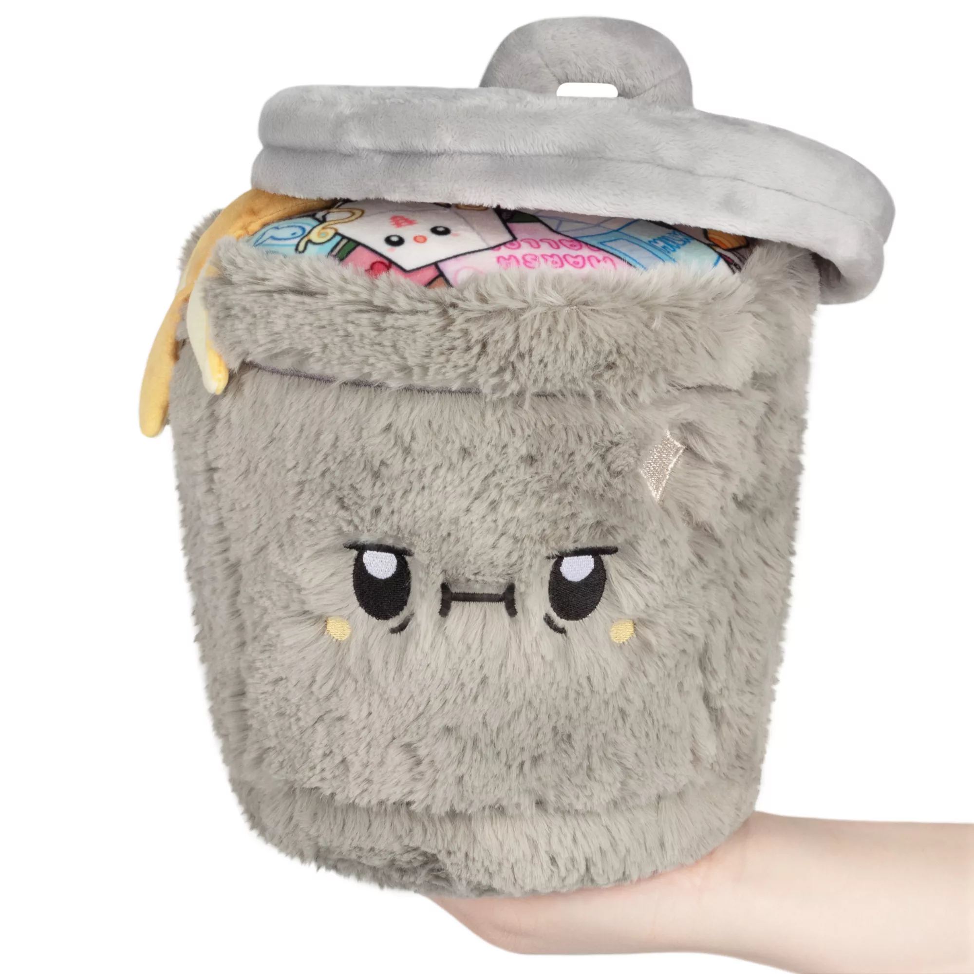 Mini Squishable Trash Can Plush at Spencer's