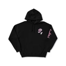 Black Playboy Bunny Print Hoodie at Spencer's