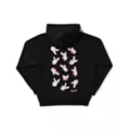 Black Playboy Bunny Print Hoodie at Spencer's