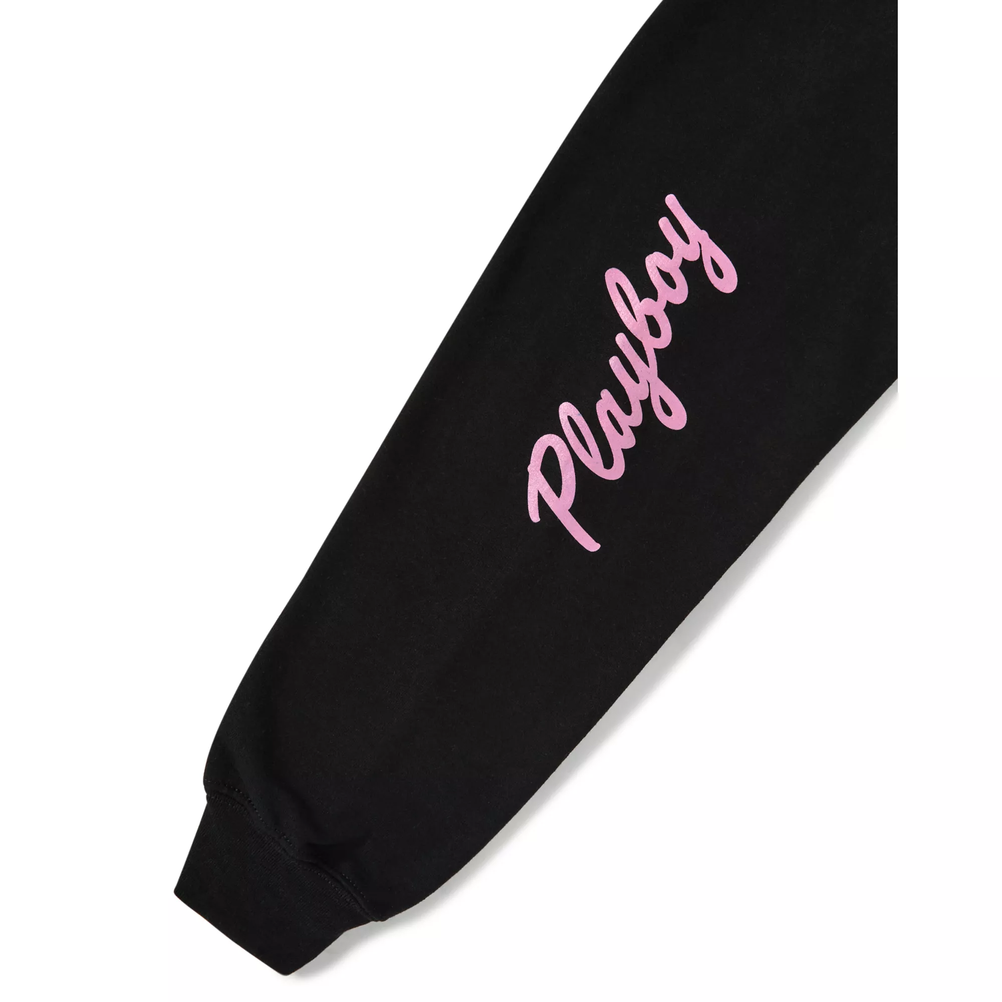 Black Playboy Bunny Print Hoodie at Spencer's