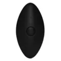 Black Crystal Pleasure Multi-Function Silicone Vibrating Anal Vibrator - 3.6 Inch at Spencer's