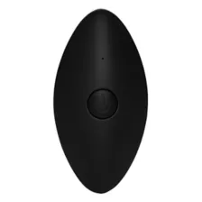 Black Crystal Pleasure Multi-Function Silicone Vibrating Anal Vibrator - 3.6 Inch at Spencer's
