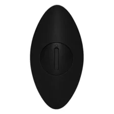Black Crystal Pleasure Multi-Function Silicone Vibrating Anal Vibrator - 3.6 Inch at Spencer's