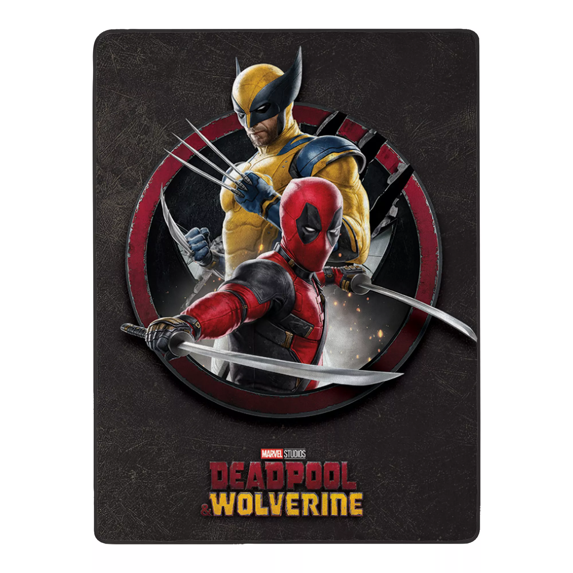 Deadpool and Wolverine Fleece Blanket - Marvel at Spencer's