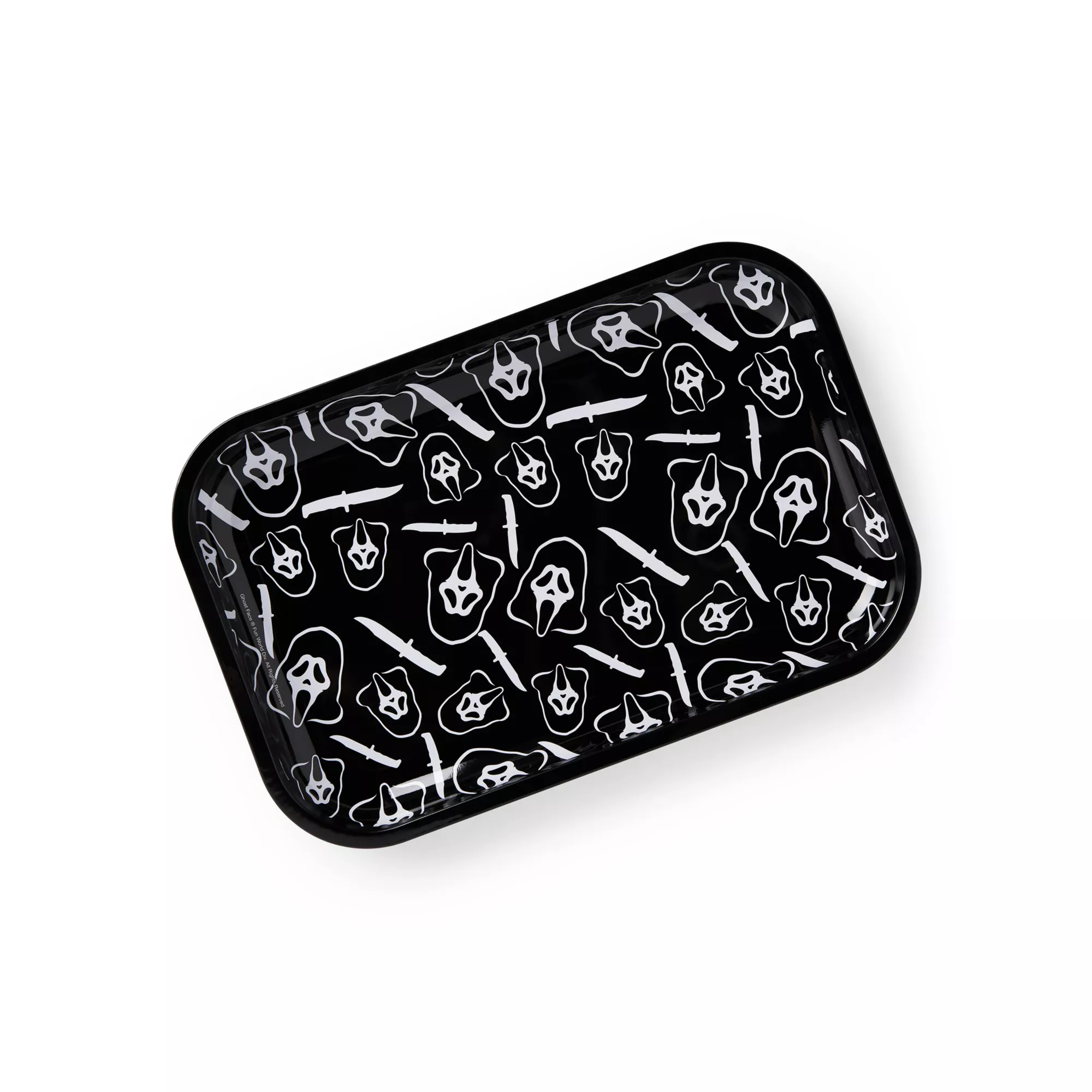 Ghost Face Print Tray at Spencer's