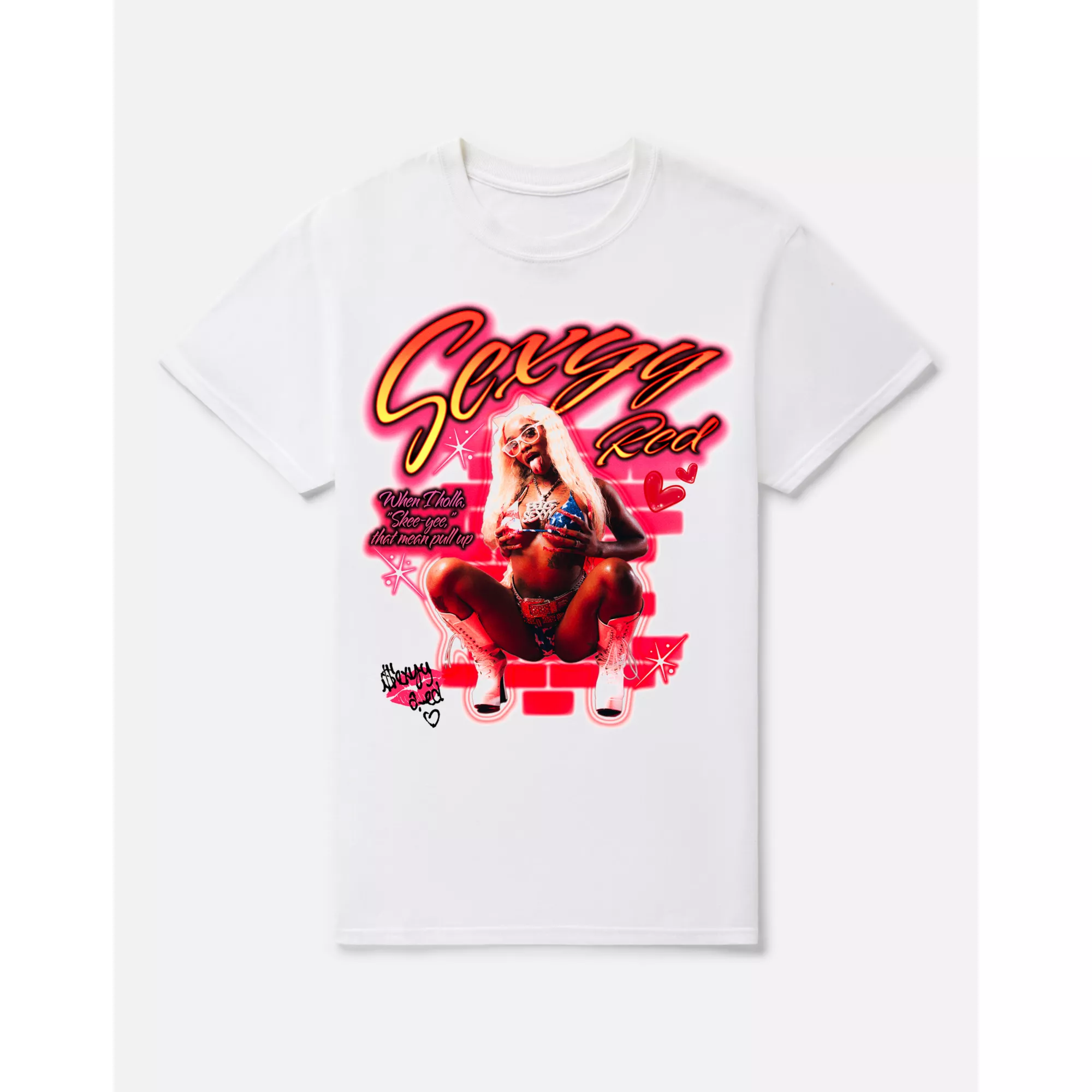 Sexyy Red Airbrush T Shirt at Spencer's